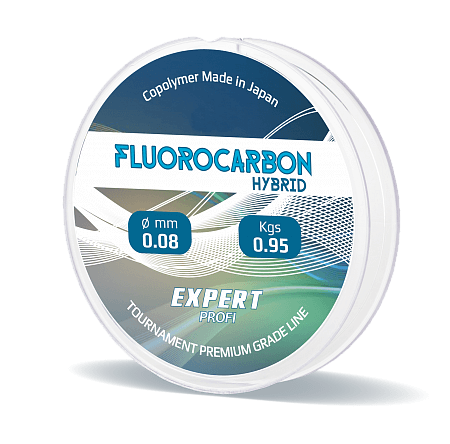 Леска 0,12 мм 30 м флюорокарбоновая Expert Profi Fluorocarbon Hybrid