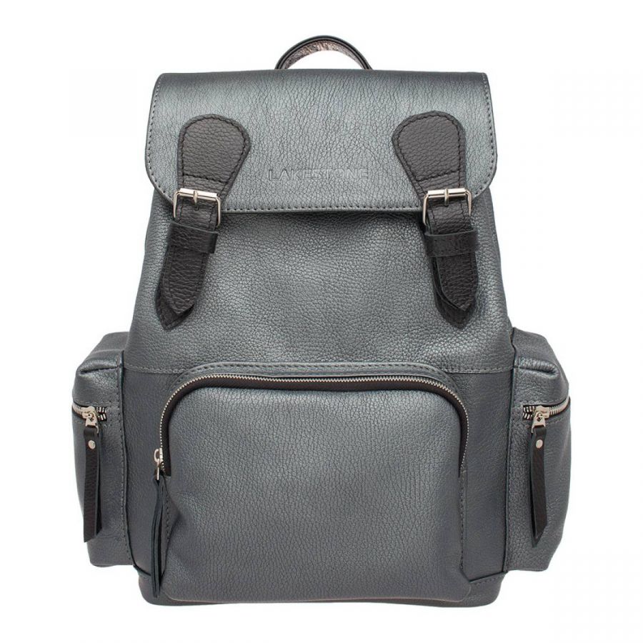 Женский рюкзак Lakestone Garrett Silver Grey 918312/SG-BL