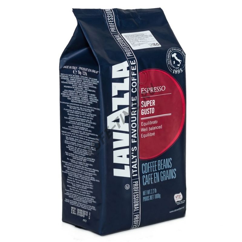 Кофе Lavazza Super Gusto, 1 кг.