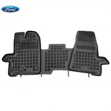 Коврики Ford Tourneo / Transit Custom от 2012 Передние 3-места в салон резиновые Rezaw Plast (Польша) - 1 шт.