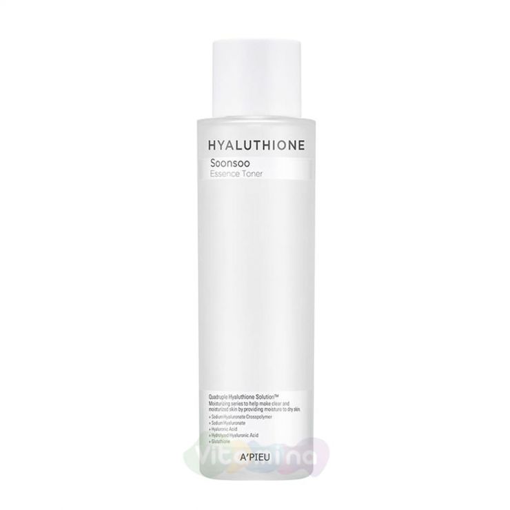 A'Pieu Увлажняющий тонер для лица с глутатионом Hyaluthione Soonsoo Essence Toner, 170 мл