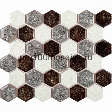 Esagono Misto Classico. Мозаика серия BRILLANT, размер, мм: 285*245*8 (IMAGINE.LAB)