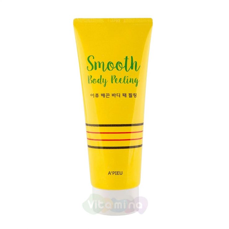 A'Pieu Разглаживающий пилинг-гель для тела Smooth Body Yellow Peeling, 200 мл