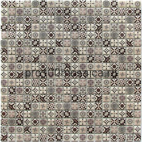 Xindi Grey Мозаика серия EXCLUSIVE, чип 15*15  размер, мм: 300*300*6