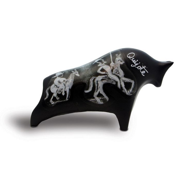 Коллекционная статуэтка из испанской коллекции -  711201/59 "Бык Альтамира Черный №59"