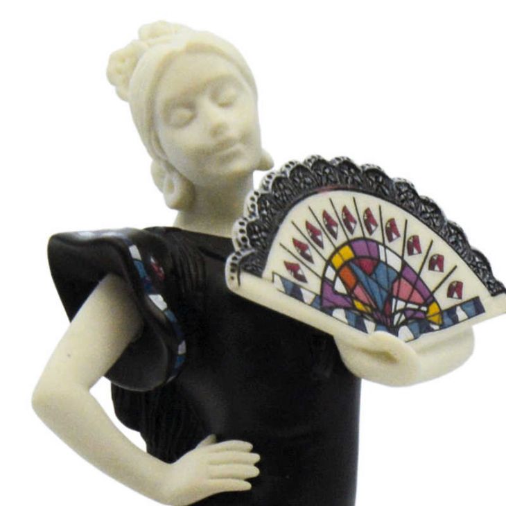 Коллекционная статуэтка из испанской коллекции -  763221 Sevillana abanico