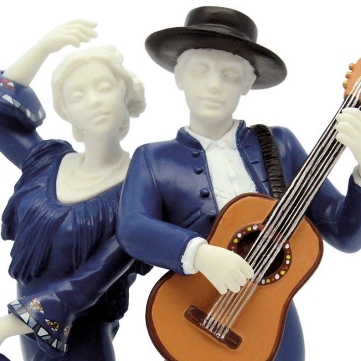 Коллекционная статуэтка из испанской коллекции -  763420 Pareja guitarra Коллекционная статуэтка из испанской коллекции -  763420 Pareja guitarra