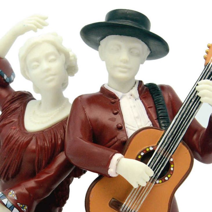 Коллекционная статуэтка из испанской коллекции -  763620 Pareja guitarra (Пара с гитарой)