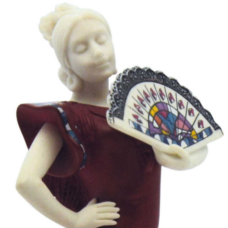 Коллекционная статуэтка из испанской коллекции -  763621 Sevillana abanico (Севильяна с веером)