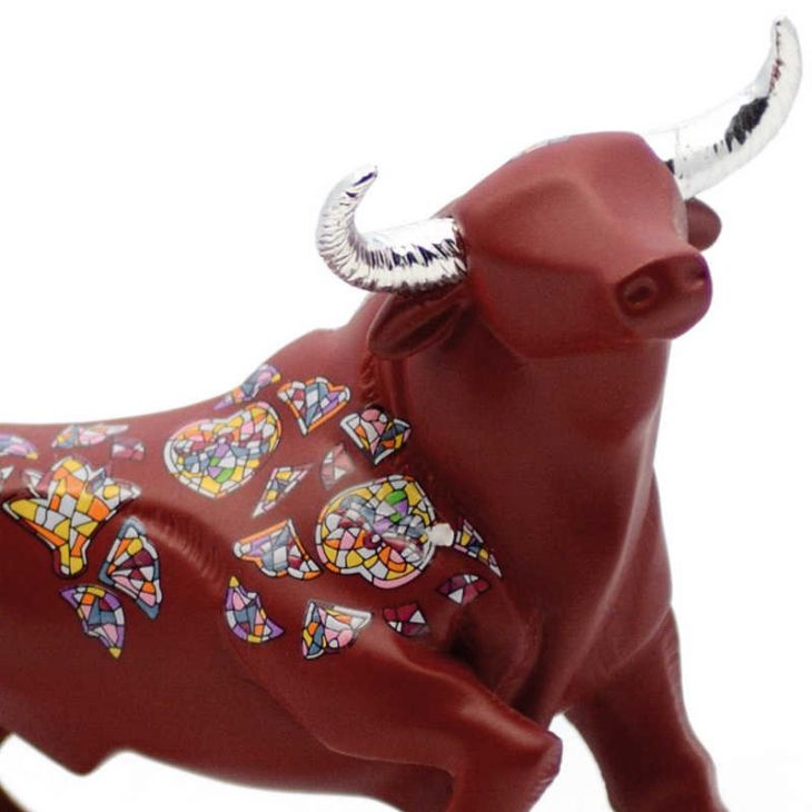 Коллекционная статуэтка из испанской коллекции -  763639 Toro Mediano Бык (средний)