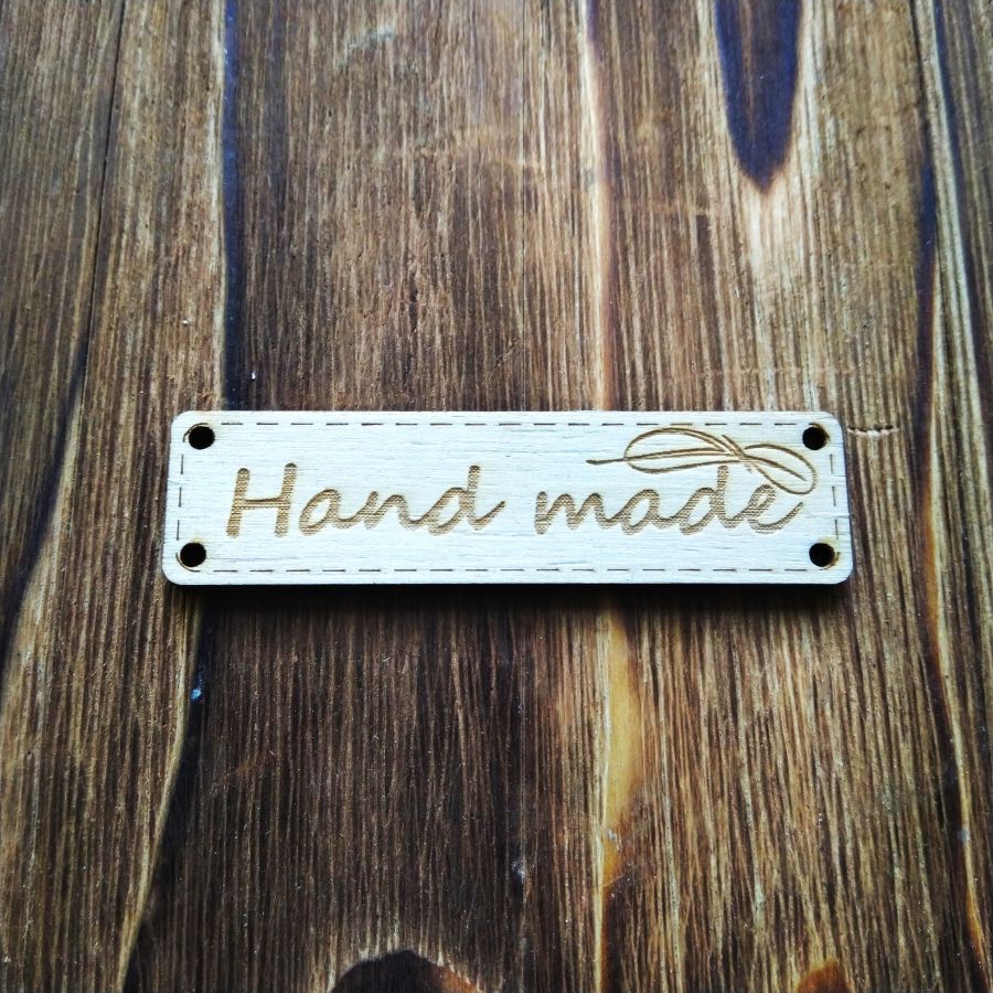 Бирка Hand Made 63*16 мм