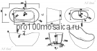 NSB-16679 Ванна из POLYSTONE (акриловый камень) размер,мм: 1660*790*710 (NS BATH)