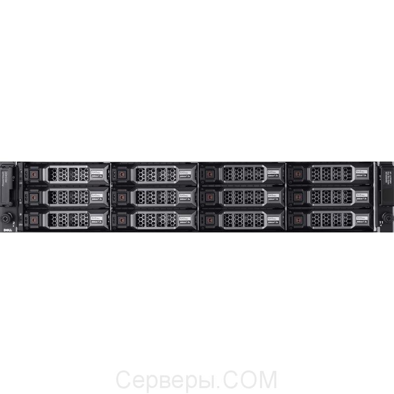 Система хранения Dell PowerVault MD3400 12х3.5" miniSAS HD, 210-ACCG-26