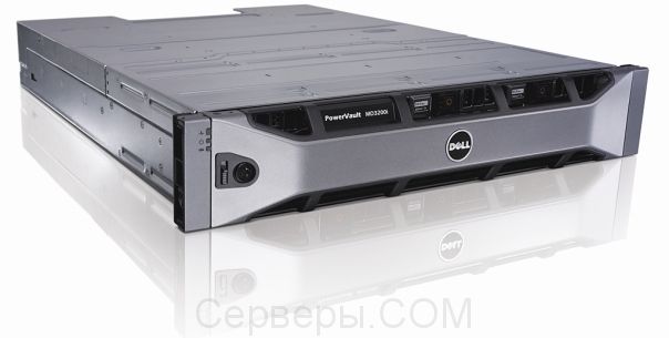 Система хранения Dell PowerVault MD3800i 12х3.5" iSCSI 10Gb, MD3800I-ACCO-03