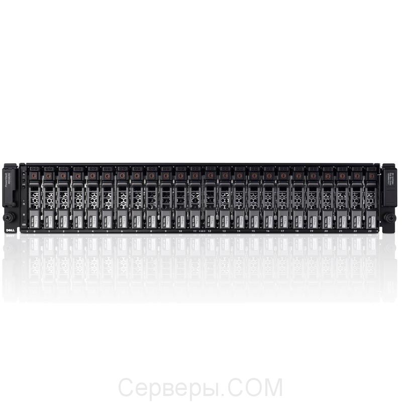 Система хранения Dell PowerVault MD3820i 24х2.5" iSCSI, 210-ACCP-23