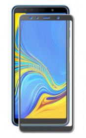 Защитное стекло противоударное PALMEXX для Samsung Galaxy A7 (2018) 5D черное