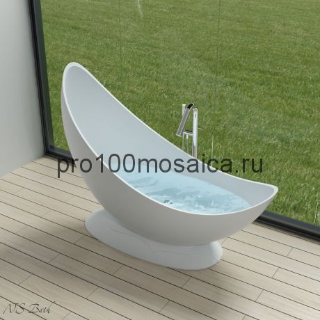 NSB-18725 Ванна из POLYSTONE (акриловый камень) размер,мм: 1800*725*1340 (NS BATH)