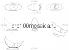 NSB-18725 Ванна из POLYSTONE (акриловый камень) размер,мм: 1800*725*1340 (NS BATH)