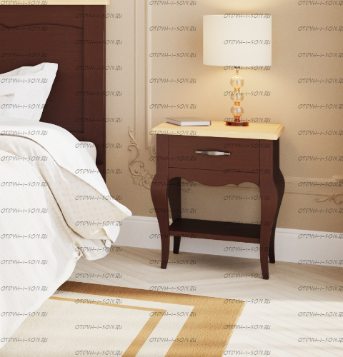 Тумба прикроватная Кассис Массив DreamLine