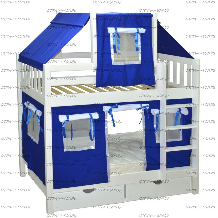 Кровать двухъярусная Скворушка-1