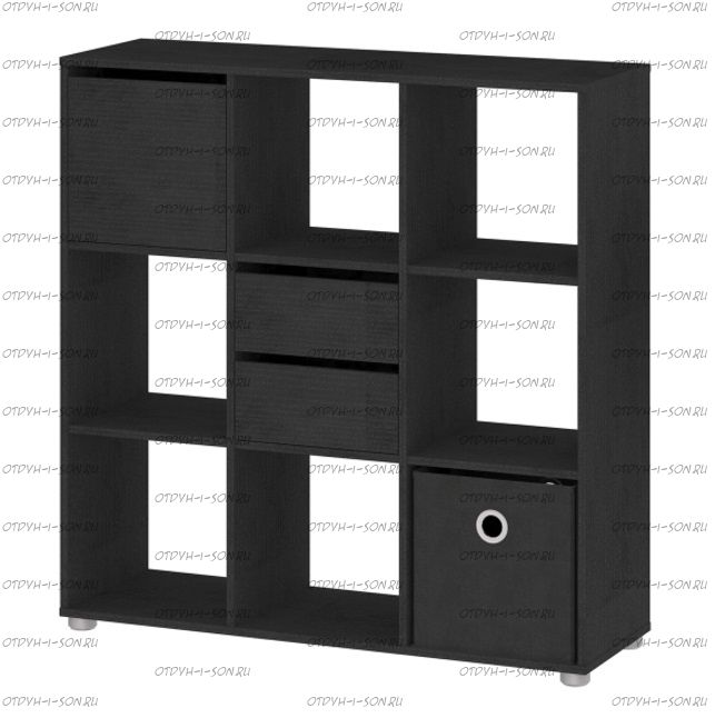 Стеллаж 9 секций Джери 3 (120х35х120) любые цвета