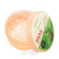 FarmStay Увлажняющий успокаивающий гель c муцином улитки Snail Moisture Soothing Gel, 300 мл