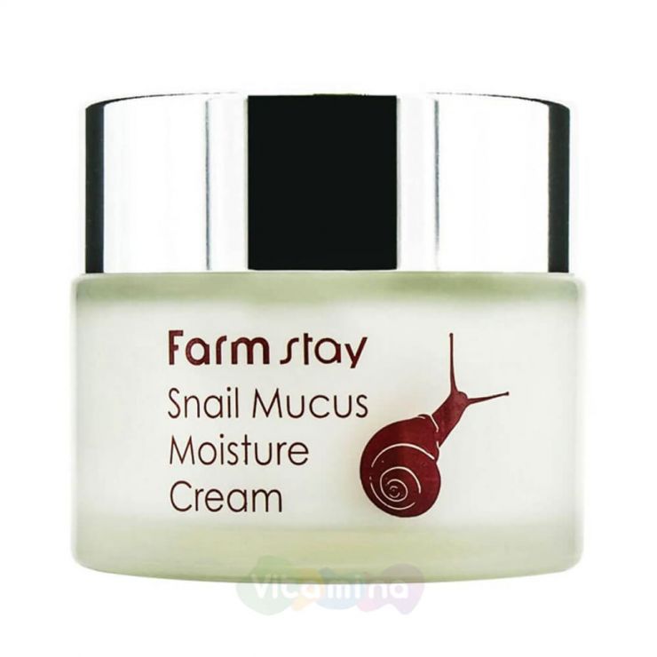 FarmStay Увлажняющий крем с муцином улитки Snail Mucus Moisture Cream, 50 мл
