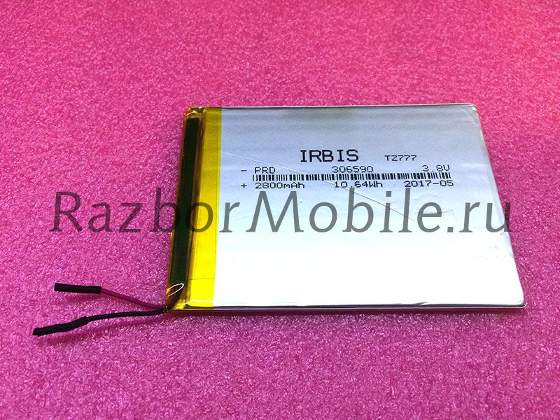 Аккумулятор irbis tz777