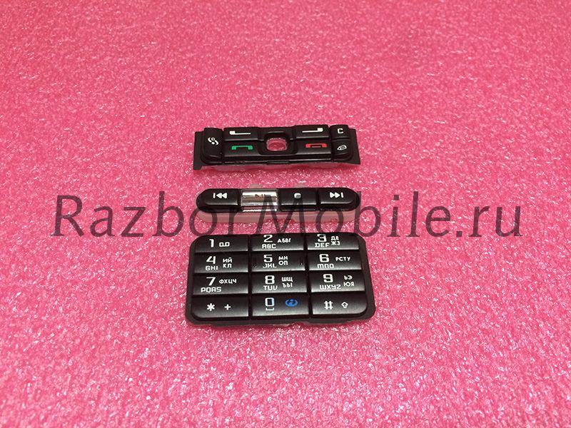 Клавиатура Nokia 3250 комплект черный