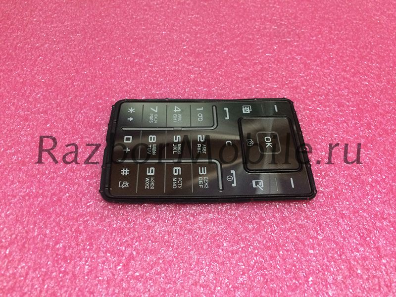 Клавиатура Samsung S3600 Черный