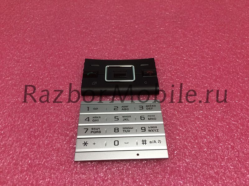 Клавиатура Sony Ericsson J20 комплект черный