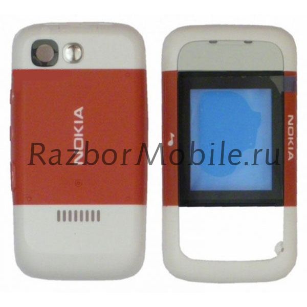 Корпус Nokia 5200 красный