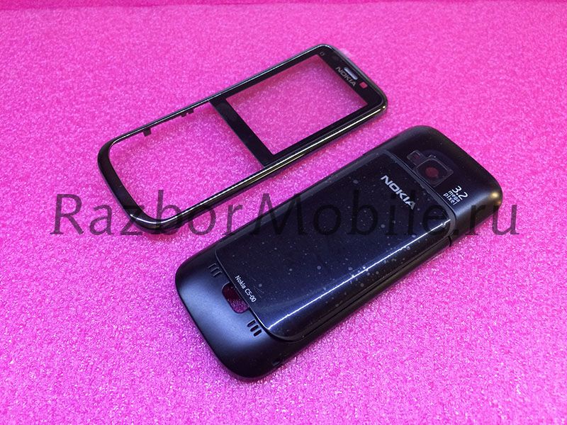 Корпус Nokia C5-00 черный