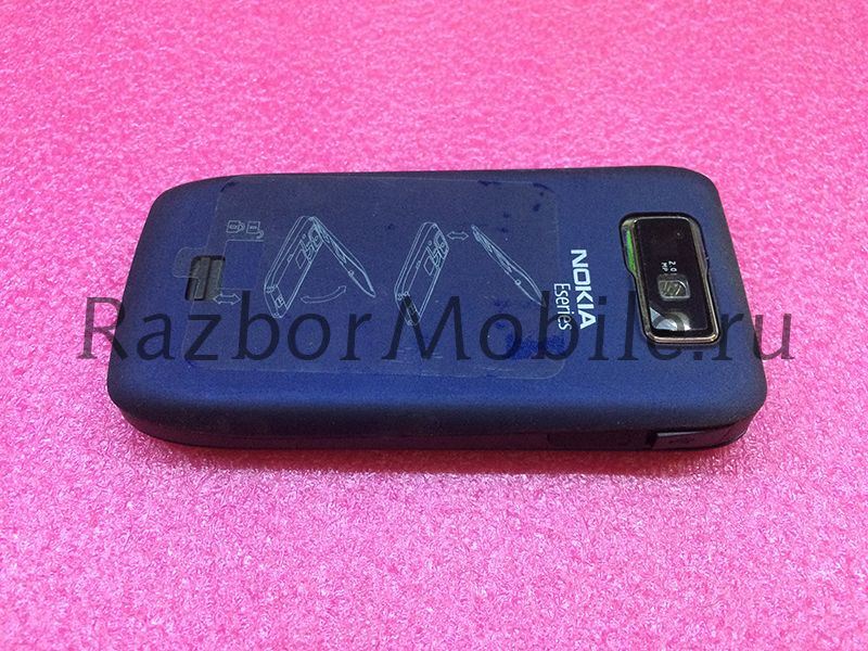 Корпус Nokia E63 синий