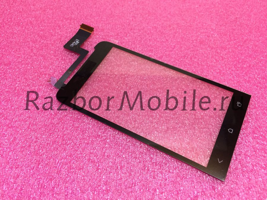 Тачскрин HTC one V черный