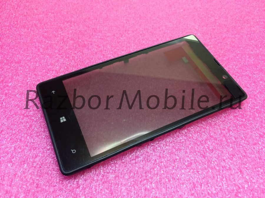 Тачскрин Nokia 820 черный