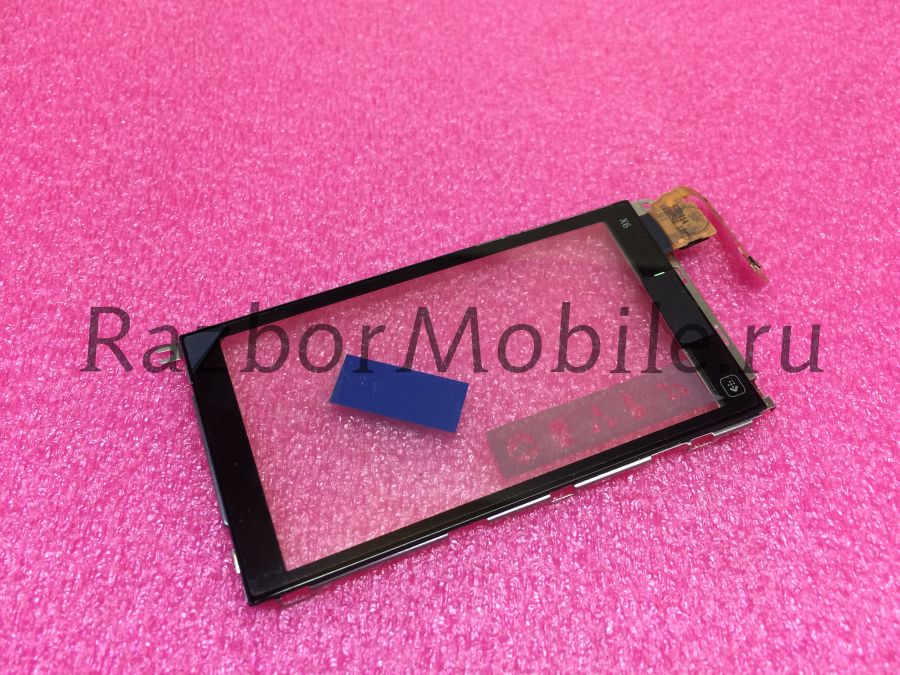 Тачскрин Nokia X6 черный