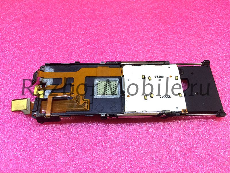 Шлейф Nokia 8600 в сборе с поворотным механизмом
