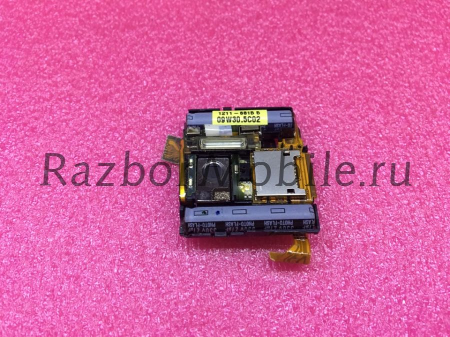 Шлейф Sony Ericsson C901 камера, вспышка