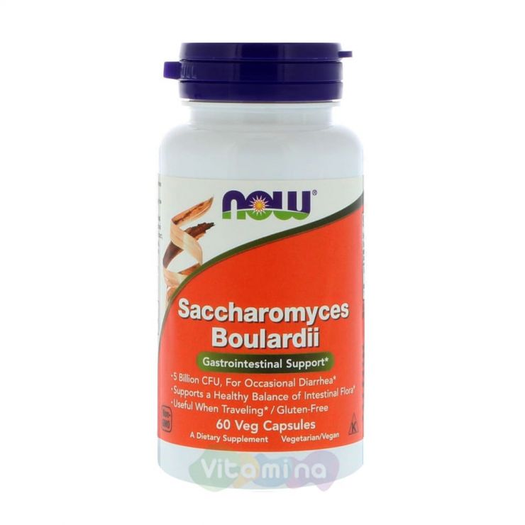Сахаромицеты Буларди (Saccharomyces Boulardii), 60 капс.