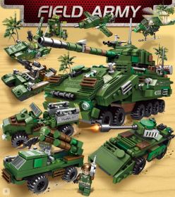 Конструктор Армия военная техника 24 в 1  Lego реплика 820 деталей