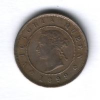 1 фартиг 1899 года Ямайка, XF