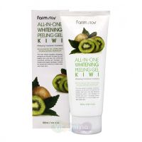 FarmStay Пилинг-скатка c экстрактом киви All In One Whitening Peeling Gel Cream Kiwi, 180 мл