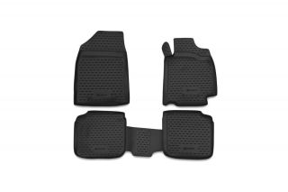 Коврики в салон TOYOTA Premio/Allion AZT240 JDM, 12/2001–05/2007, П.Р., 4 шт. (полиуретан)