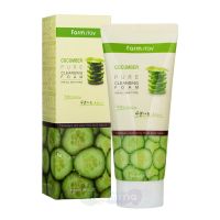 FarmStay Увлажняющая пенка для умывания с экстрактом огурца Cucumber Pure Cleansing Foam, 180 мл