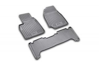 Коврики в салон TOYOTA Land Cruiser 100 1998-2007, 3 шт. (полиуретан)