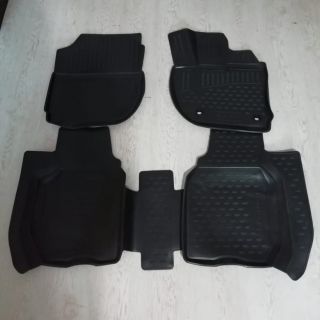 Коврики 3D в салон HONDA Fit, 2013->, П.Р. хб.,  4 шт. (полиуретан)