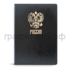 Папка Феникс+ САРИФ внутренний карман магнитный клапан 320х231мм черный 50337