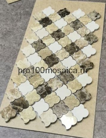 KA119 Мозаика серия Камень размер чипа 65*60, мм: 270*270*7 (Happy Mosaic)
