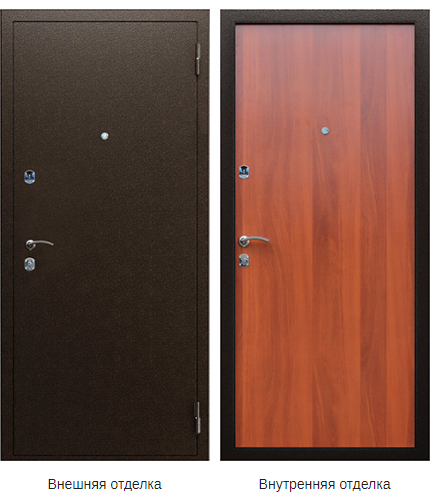 Стальная дверь «Эконом»